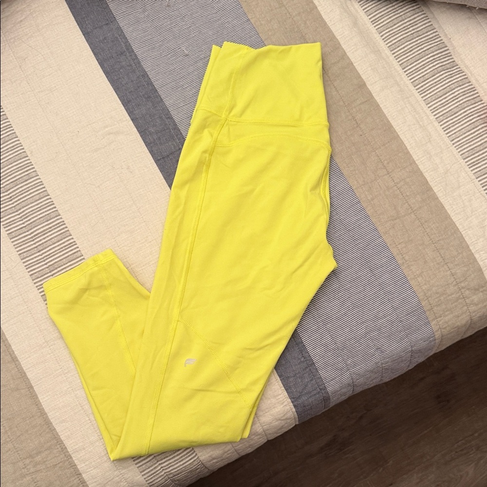 Bright Neon Yellow PureLuxe by Fabletics Leggings